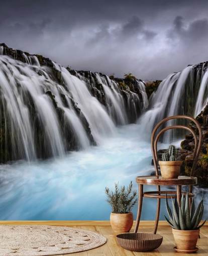Bruarfoss 2 Waterfall Wallpaper