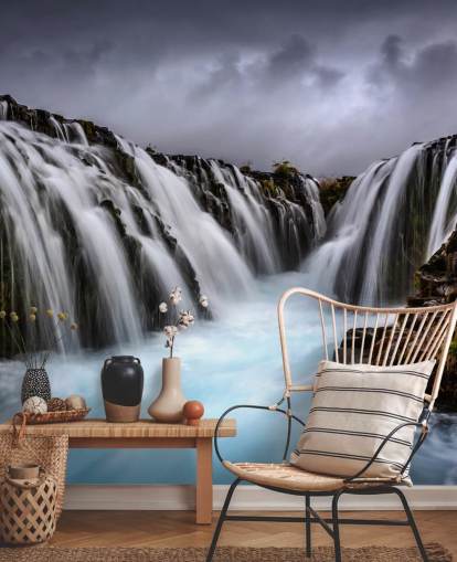 Bruarfoss 2 Waterfall Wallpaper Bruarfoss 2 Waterfall Wallpaper
