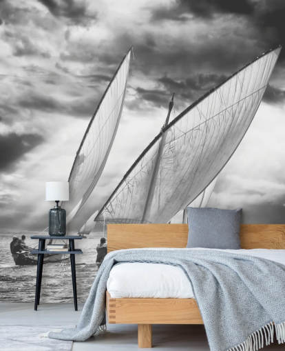 Black and White Boats Wallpaper Black and White Boats Wallpaper