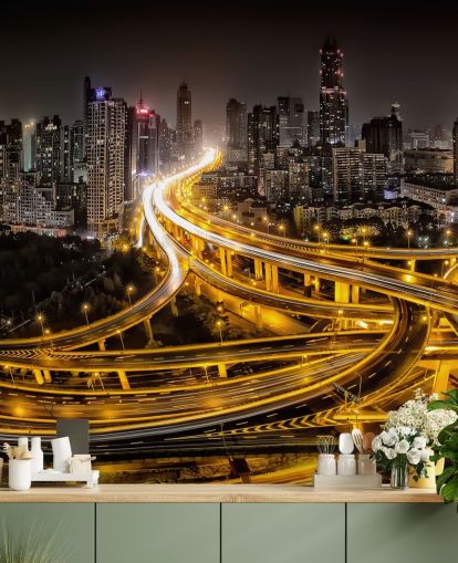 shanghai lit up at night wallpaper shanghai lit up at night wallpaper