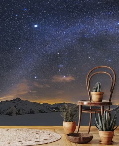 Starry Night Sky Wall Mural Starry Night Sky Wall Mural