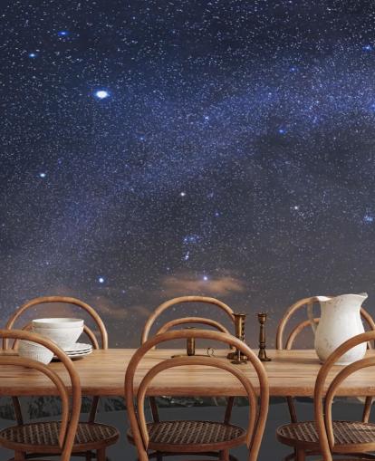 Starry Natthimmel väggmålning Starry Natthimmel väggmålning