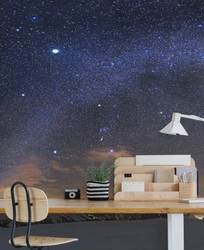 Mural de pared Cielo nocturno estrellado