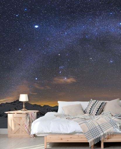 Mural de pared Cielo nocturno estrellado