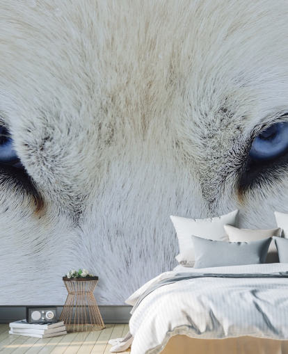 Blue Wolf Eyes Wallpaper