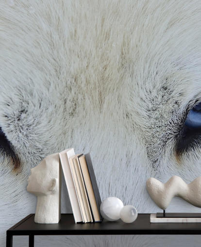 Papel de parede Blue Wolf Eyes