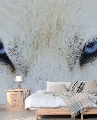 Papel de parede Blue Wolf Eyes Papel de parede Blue Wolf Eyes