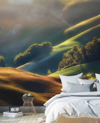 Papier Peint Fresque Campagne en Toscane Papier Peint Fresque Campagne en Toscane