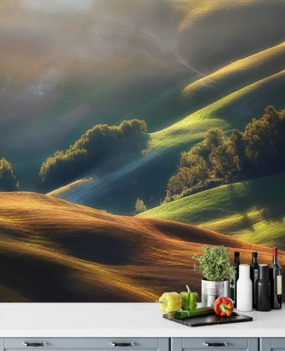 Papier Peint Fresque Campagne en Toscane