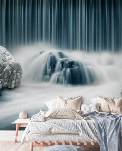 Fotomural Cascada congelada