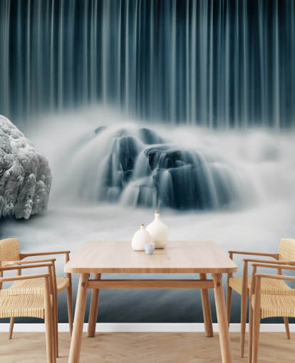 Frozen Waterfall Wall Mural