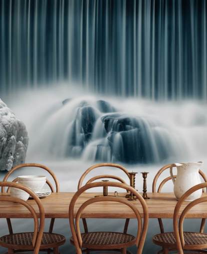 Frozen Waterfall Wall Mural