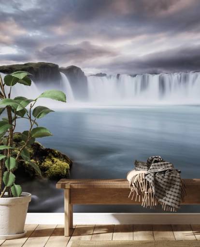 Large Waterfall Wall Mural Large Waterfall Wall Mural