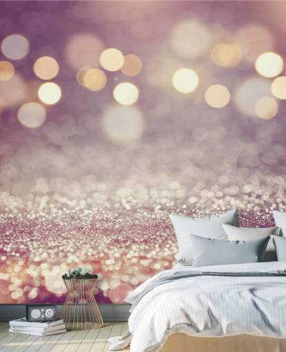Lilla Regn Glitter Mural Lilla Regn Glitter Mural