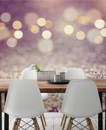 Purple Rain Glitter Mural Purple Rain Glitter Mural