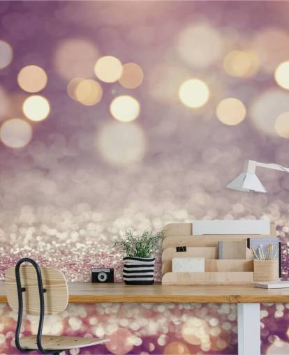 Lilla Regn Glitter Mural Lilla Regn Glitter Mural