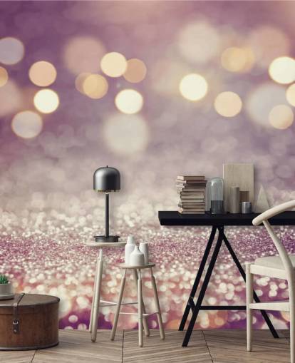 Mural Lluvia morada Mural Lluvia morada