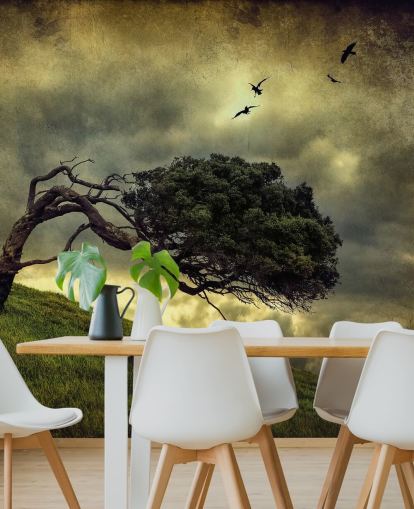 Fondo de pantalla de Stormy Tree