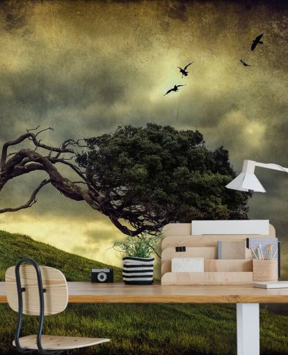 Fondo de pantalla de Stormy Tree