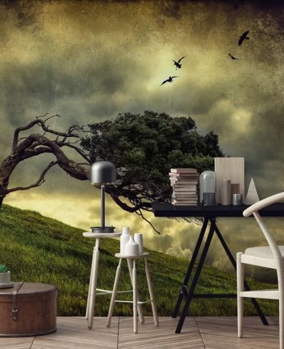 Fondo de pantalla de Stormy Tree