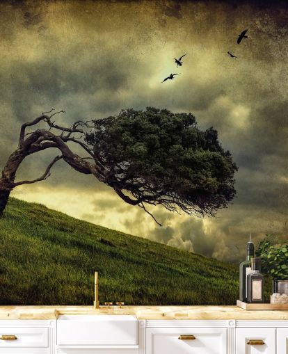 Fondo de pantalla de Stormy Tree