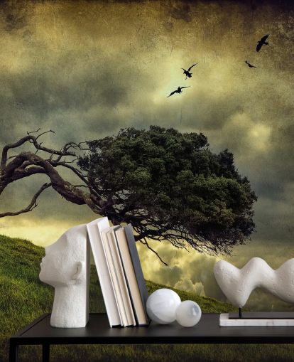 Fondo de pantalla de Stormy Tree