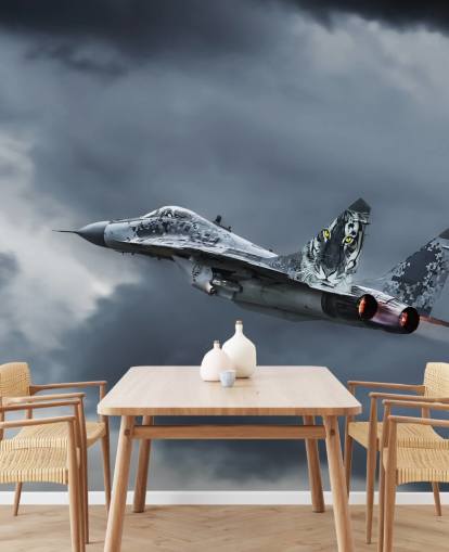 Flying Aircraft Wallpaper Mural