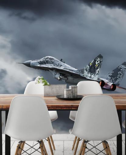 Flying Aircraft Wallpaper Mural