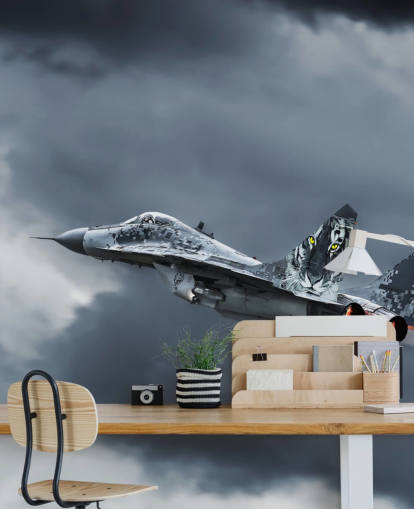 Flying Aircraft Wallpaper Mural