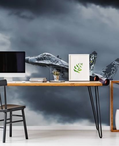 Flying Aircraft Wallpaper Mural