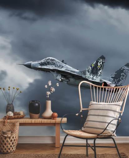 Flying Aircraft Wallpaper Mural
