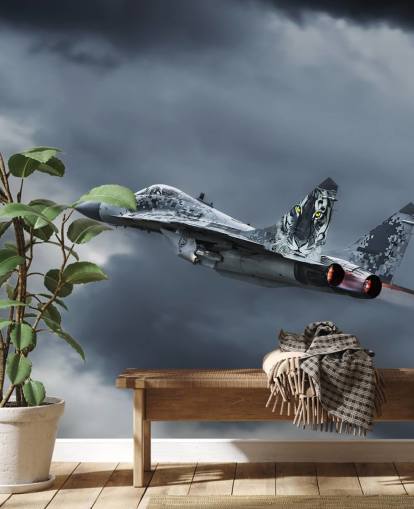 Flying Aircraft Wallpaper Mural