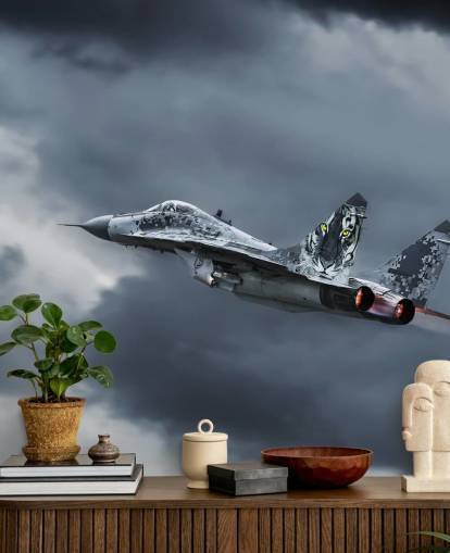 Flying Aircraft Wallpaper Mural
