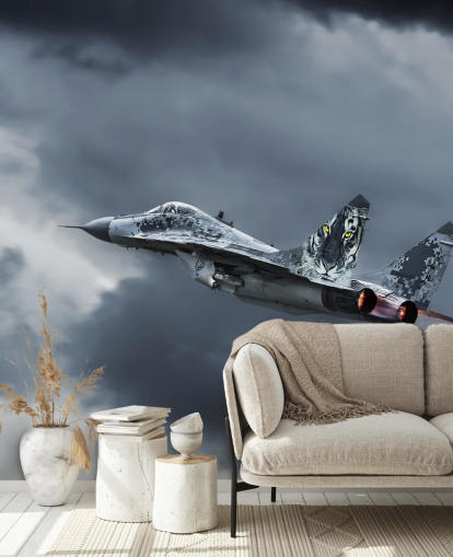 Flying Aircraft Wallpaper Mural