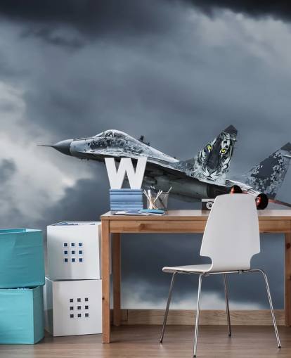 Flying Aircraft Wallpaper Mural Flying Aircraft Wallpaper Mural