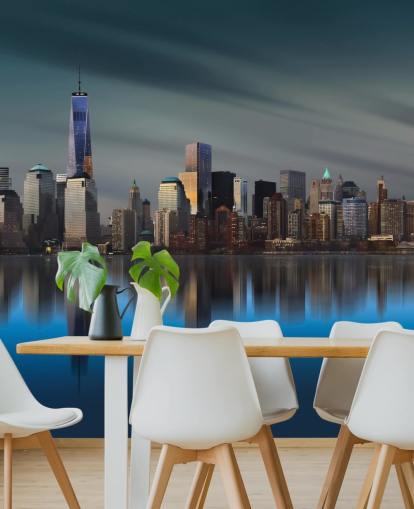 New York Skyline Baggrund