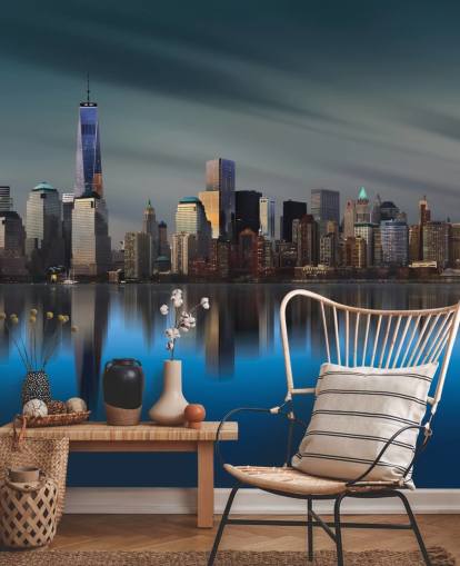 Skyline behang van New York