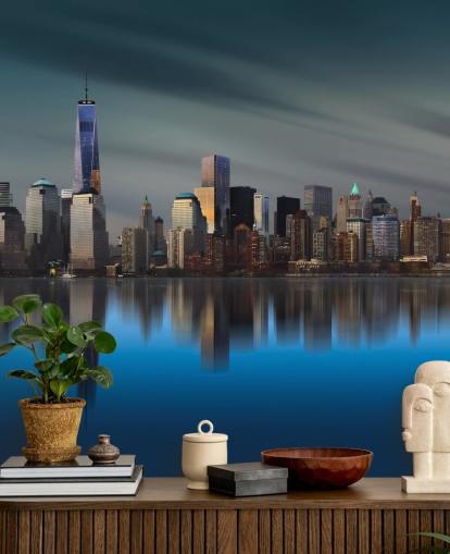 New York Skyline Baggrund