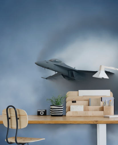 Plane kommer fra Cloud Wallpaper Plane kommer fra Cloud Wallpaper