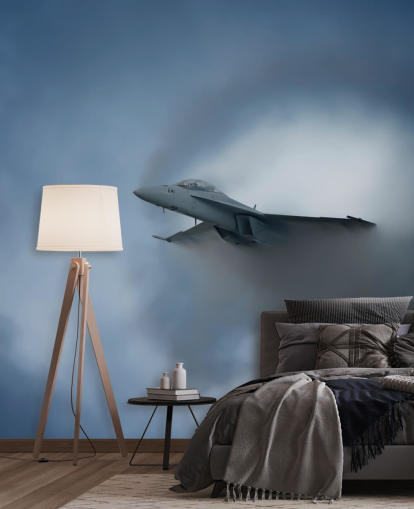 Plane kommer fra Cloud Wallpaper Plane kommer fra Cloud Wallpaper