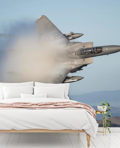 Fighter Plane in Cloud Wallpaper