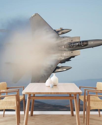 Fighter Plane in Cloud Wallpaper