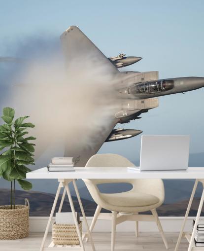 Fighter Plane in Cloud Wallpaper