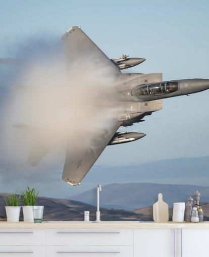 Fighter Plane in Cloud Wallpaper Fighter Plane in Cloud Wallpaper