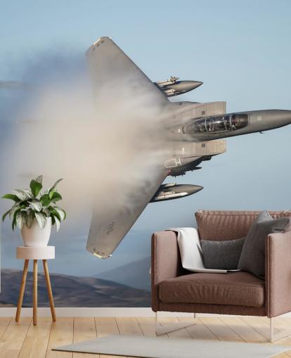 Fighter Plane in Cloud Wallpaper