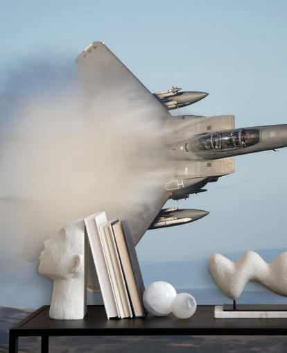 Fighter Plane in Cloud Wallpaper