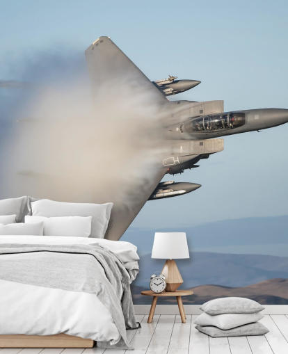 Fighter Plane in Cloud Wallpaper