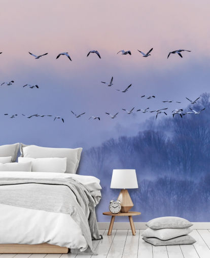Sne Gæs Bird Baggrund Sne Gæs Bird Baggrund