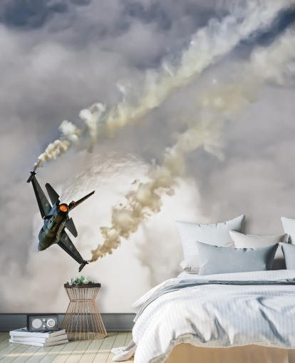 Airplane Crashing Wallpaper