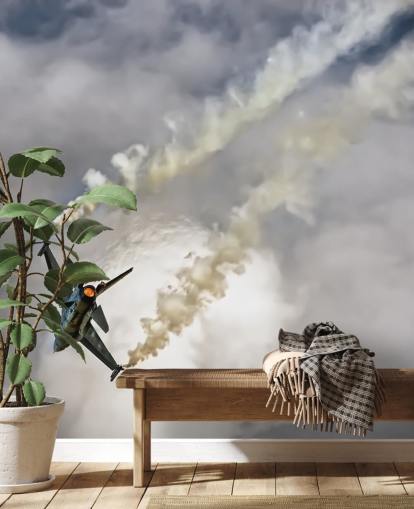 Airplane Crashing Wallpaper